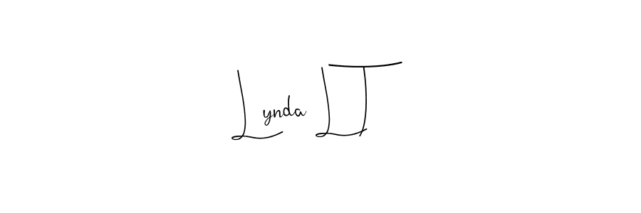 The best way (Andilay-7BmLP) to make a short signature is to pick only two or three words in your name. The name Lynda L T include a total of six letters. For converting this name. Lynda L T signature style 4 images and pictures png