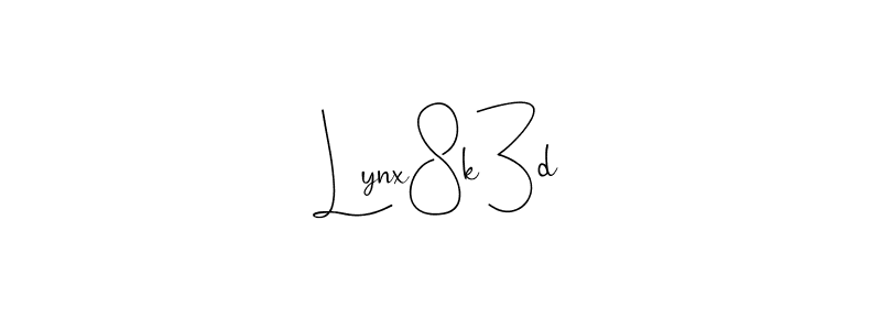 See photos of Lynx8k3d official signature by Spectra . Check more albums & portfolios. Read reviews & check more about Andilay-7BmLP font. Lynx8k3d signature style 4 images and pictures png