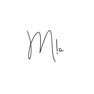 Also You can easily find your signature by using the search form. We will create M!a name handwritten signature images for you free of cost using Andilay-7BmLP sign style. M!a signature style 4 images and pictures png