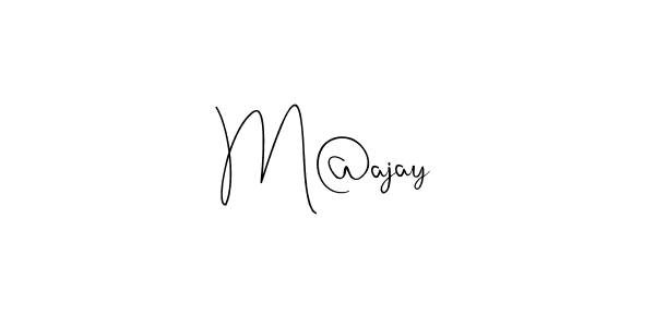 Use a signature maker to create a handwritten signature online. With this signature software, you can design (Andilay-7BmLP) your own signature for name M@ajay. M@ajay signature style 4 images and pictures png