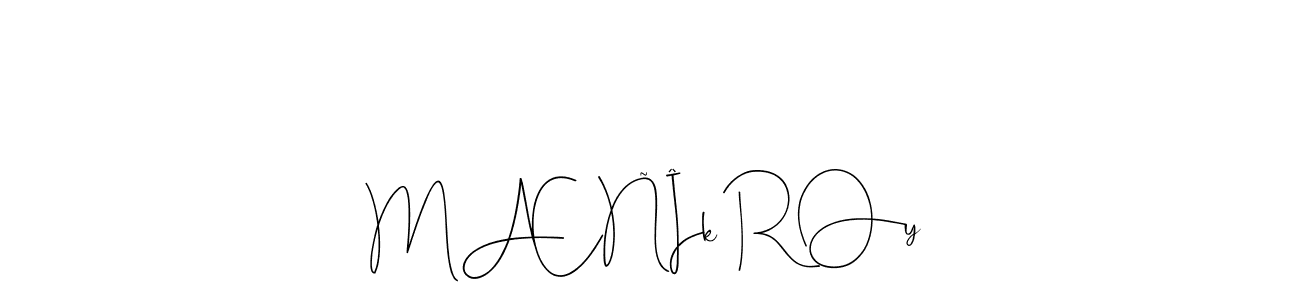 How to make MÆÑÎk RØy name signature. Use Andilay-7BmLP style for creating short signs online. This is the latest handwritten sign. MÆÑÎk RØy signature style 4 images and pictures png