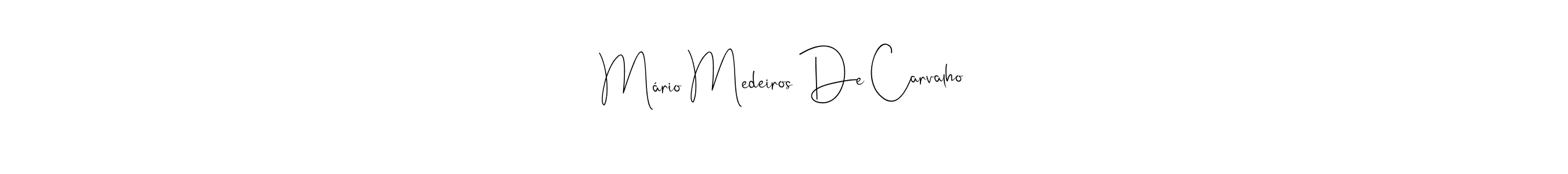 Also You can easily find your signature by using the search form. We will create Mário Medeiros De Carvalho name handwritten signature images for you free of cost using Andilay-7BmLP sign style. Mário Medeiros De Carvalho signature style 4 images and pictures png