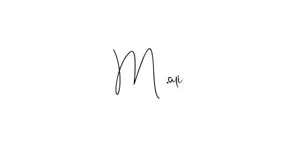 Here are the top 10 professional signature styles for the name M .ali. These are the best autograph styles you can use for your name. M .ali signature style 4 images and pictures png