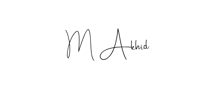 Similarly Andilay-7BmLP is the best handwritten signature design. Signature creator online .You can use it as an online autograph creator for name M Akhid. M Akhid signature style 4 images and pictures png