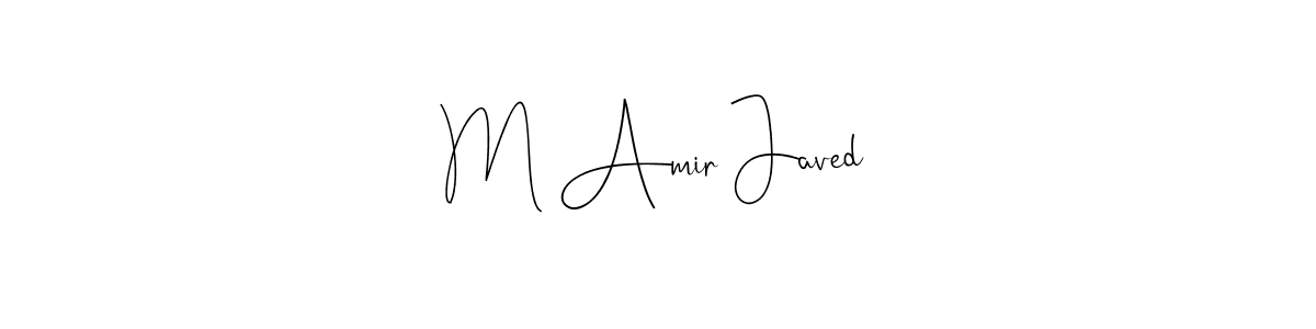 How to make M Amir Javed signature? Andilay-7BmLP is a professional autograph style. Create handwritten signature for M Amir Javed name. M Amir Javed signature style 4 images and pictures png