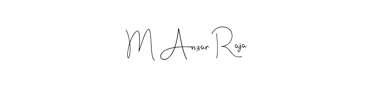 Best and Professional Signature Style for M Anzar Raja. Andilay-7BmLP Best Signature Style Collection. M Anzar Raja signature style 4 images and pictures png