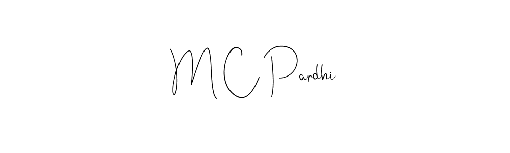 Similarly Andilay-7BmLP is the best handwritten signature design. Signature creator online .You can use it as an online autograph creator for name M C Pardhi. M C Pardhi signature style 4 images and pictures png