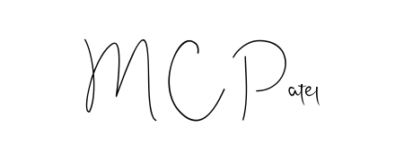 Download transparent PNG signature for name M C Patel styled with Andilay-7BmLP font. Ready to paste directly into PDF and Word agreements. M C Patel signature style 4 images and pictures png