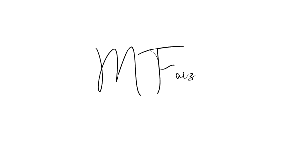 It looks lik you need a new signature style for name M Faiz. Design unique handwritten (Andilay-7BmLP) signature with our free signature maker in just a few clicks. M Faiz signature style 4 images and pictures png