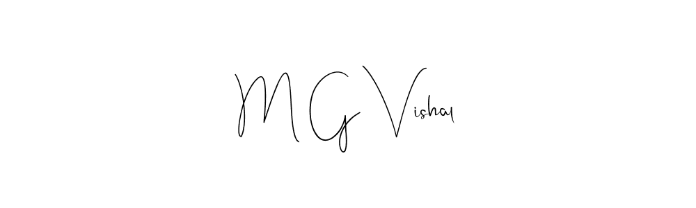 See photos of M G Vishal official signature by Spectra . Check more albums & portfolios. Read reviews & check more about Andilay-7BmLP font. M G Vishal signature style 4 images and pictures png