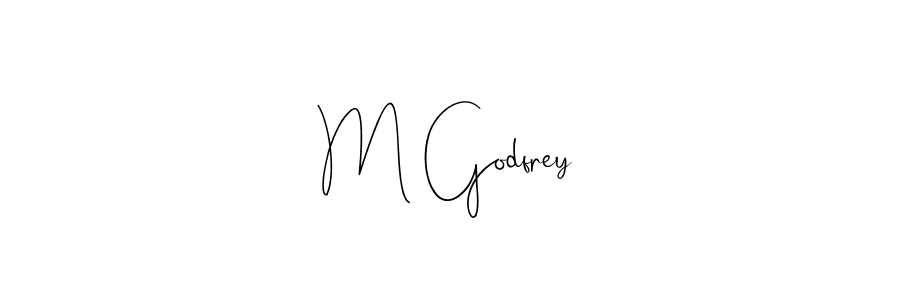 The best way (Andilay-7BmLP) to make a short signature is to pick only two or three words in your name. The name M Godfrey include a total of six letters. For converting this name. M Godfrey signature style 4 images and pictures png