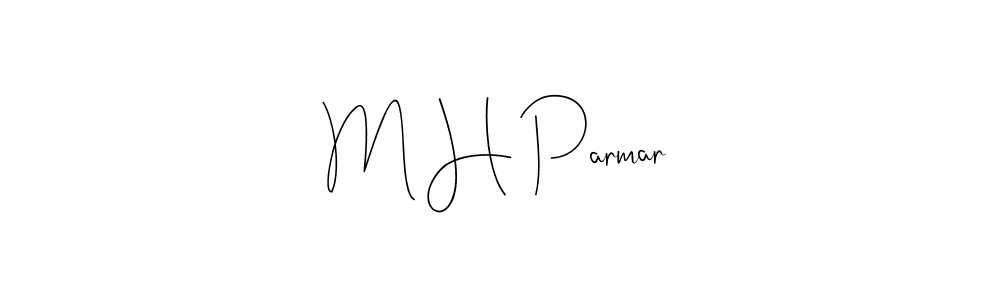 Here are the top 10 professional signature styles for the name M H Parmar. These are the best autograph styles you can use for your name. M H Parmar signature style 4 images and pictures png