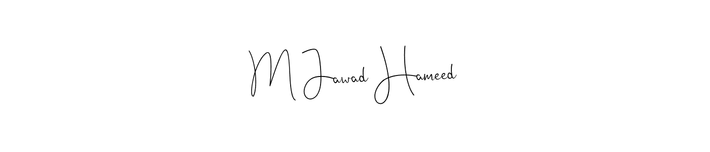 Once you've used our free online signature maker to create your best signature Andilay-7BmLP style, it's time to enjoy all of the benefits that M Jawad Hameed name signing documents. M Jawad Hameed signature style 4 images and pictures png