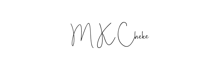 You can use this online signature creator to create a handwritten signature for the name M K Cheke. This is the best online autograph maker. M K Cheke signature style 4 images and pictures png