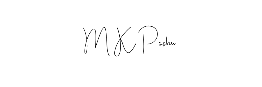 Also You can easily find your signature by using the search form. We will create M K Pasha name handwritten signature images for you free of cost using Andilay-7BmLP sign style. M K Pasha signature style 4 images and pictures png