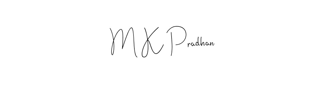 Similarly Andilay-7BmLP is the best handwritten signature design. Signature creator online .You can use it as an online autograph creator for name M K Pradhan. M K Pradhan signature style 4 images and pictures png