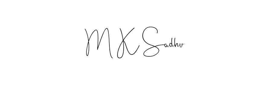 How to Draw M K Sadhu signature style? Andilay-7BmLP is a latest design signature styles for name M K Sadhu. M K Sadhu signature style 4 images and pictures png