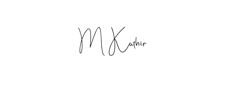 This is the best signature style for the M Kathir name. Also you like these signature font (Andilay-7BmLP). Mix name signature. M Kathir signature style 4 images and pictures png