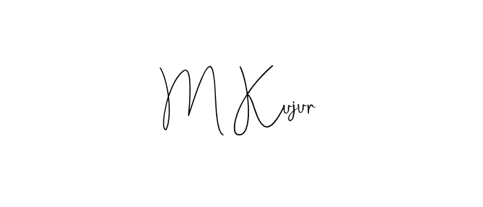 Best and Professional Signature Style for M Kujur. Andilay-7BmLP Best Signature Style Collection. M Kujur signature style 4 images and pictures png