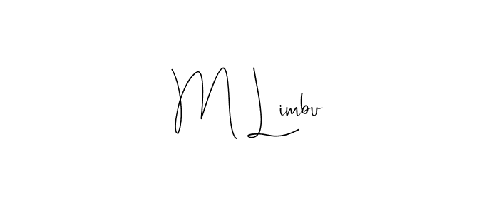 Similarly Andilay-7BmLP is the best handwritten signature design. Signature creator online .You can use it as an online autograph creator for name M Limbu. M Limbu signature style 4 images and pictures png