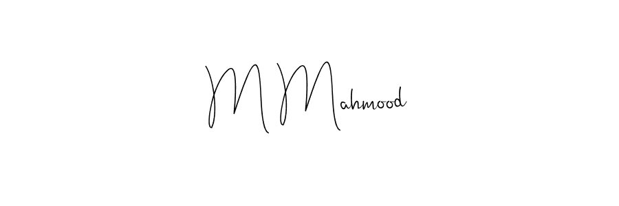 Also You can easily find your signature by using the search form. We will create M Mahmood name handwritten signature images for you free of cost using Andilay-7BmLP sign style. M Mahmood signature style 4 images and pictures png