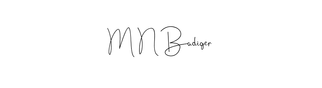 Here are the top 10 professional signature styles for the name M N Badiger. These are the best autograph styles you can use for your name. M N Badiger signature style 4 images and pictures png