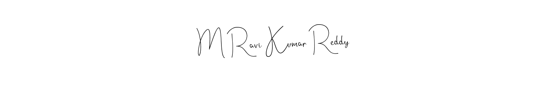 You can use this online signature creator to create a handwritten signature for the name M Ravi Kumar Reddy. This is the best online autograph maker. M Ravi Kumar Reddy signature style 4 images and pictures png