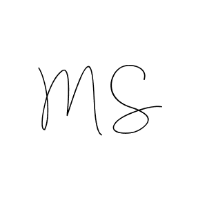 The best way (Andilay-7BmLP) to make a short signature is to pick only two or three words in your name. The name M S include a total of six letters. For converting this name. M S signature style 4 images and pictures png