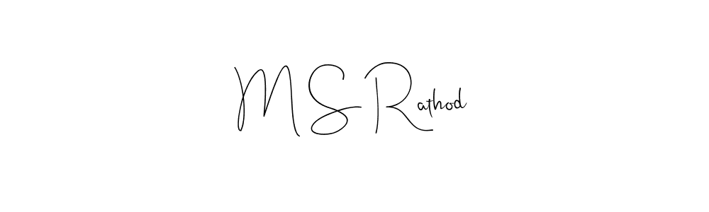 if you are searching for the best signature style for your name M S Rathod. so please give up your signature search. here we have designed multiple signature styles  using Andilay-7BmLP. M S Rathod signature style 4 images and pictures png