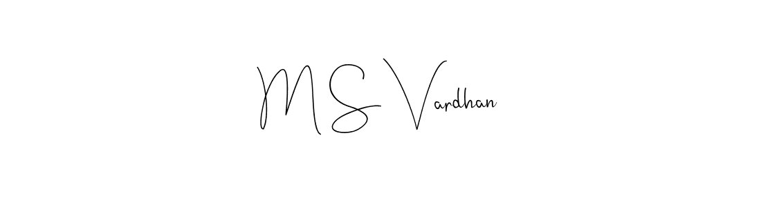 This is the best signature style for the M S Vardhan name. Also you like these signature font (Andilay-7BmLP). Mix name signature. M S Vardhan signature style 4 images and pictures png