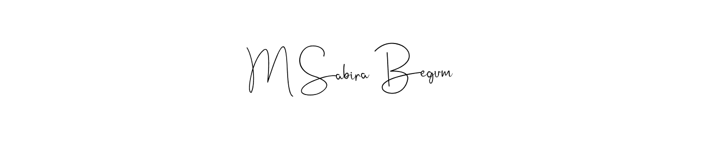 How to Draw M Sabira Begum signature style? Andilay-7BmLP is a latest design signature styles for name M Sabira Begum. M Sabira Begum signature style 4 images and pictures png