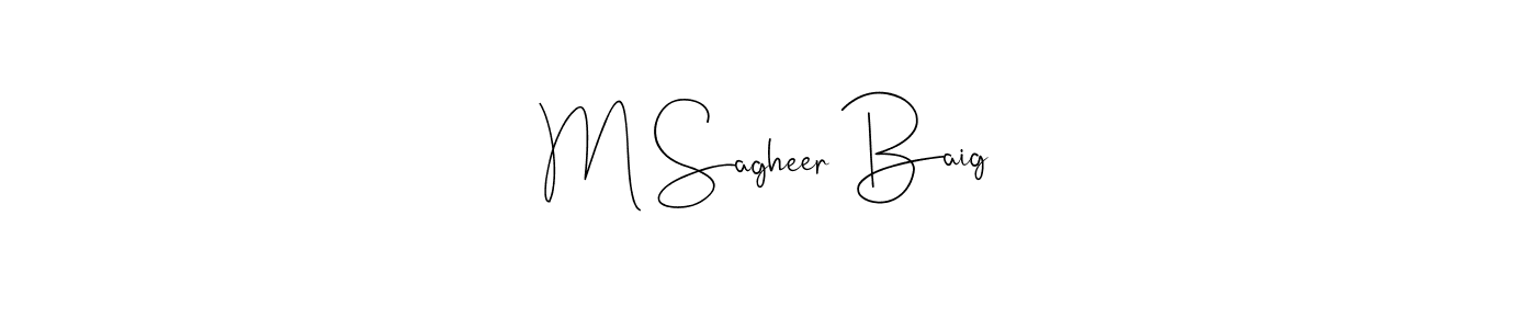 Similarly Andilay-7BmLP is the best handwritten signature design. Signature creator online .You can use it as an online autograph creator for name M Sagheer Baig. M Sagheer Baig signature style 4 images and pictures png