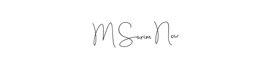 Similarly Andilay-7BmLP is the best handwritten signature design. Signature creator online .You can use it as an online autograph creator for name M Sarim Now. M Sarim Now signature style 4 images and pictures png