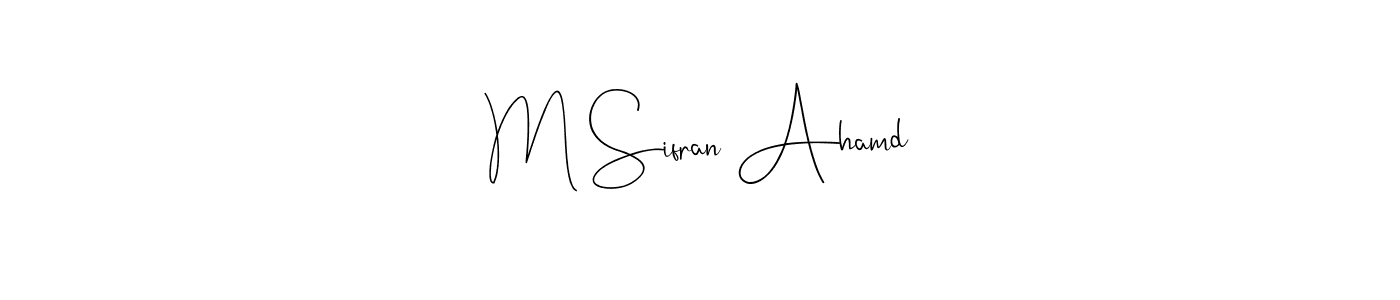 See photos of M Sifran Ahamd official signature by Spectra . Check more albums & portfolios. Read reviews & check more about Andilay-7BmLP font. M Sifran Ahamd signature style 4 images and pictures png