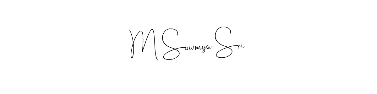 Here are the top 10 professional signature styles for the name M Sowmya Sri. These are the best autograph styles you can use for your name. M Sowmya Sri signature style 4 images and pictures png