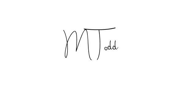 How to Draw M Todd signature style? Andilay-7BmLP is a latest design signature styles for name M Todd. M Todd signature style 4 images and pictures png