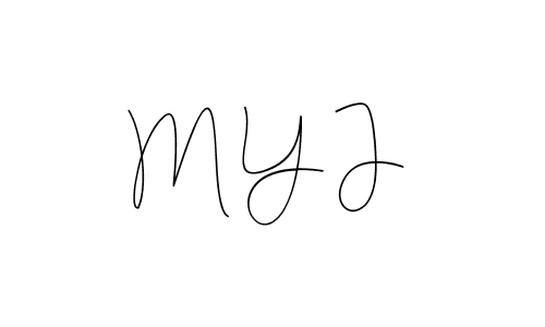 This is the best signature style for the M Y J name. Also you like these signature font (Andilay-7BmLP). Mix name signature. M Y J signature style 4 images and pictures png