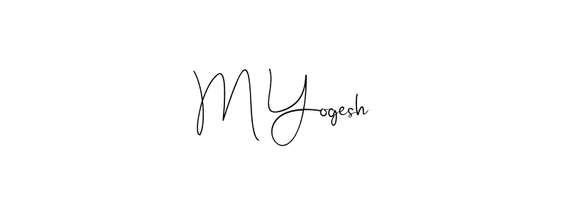 Similarly Andilay-7BmLP is the best handwritten signature design. Signature creator online .You can use it as an online autograph creator for name M Yogesh. M Yogesh signature style 4 images and pictures png