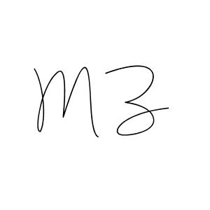 Use a signature maker to create a handwritten signature online. With this signature software, you can design (Andilay-7BmLP) your own signature for name M Z. M Z signature style 4 images and pictures png