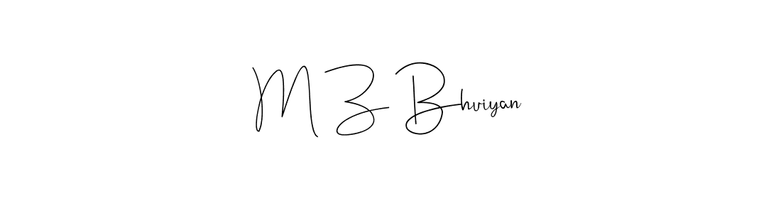 Also You can easily find your signature by using the search form. We will create M Z Bhuiyan name handwritten signature images for you free of cost using Andilay-7BmLP sign style. M Z Bhuiyan signature style 4 images and pictures png