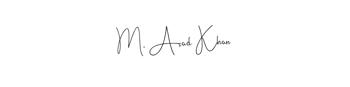 Once you've used our free online signature maker to create your best signature Andilay-7BmLP style, it's time to enjoy all of the benefits that M. Asad Khan name signing documents. M. Asad Khan signature style 4 images and pictures png