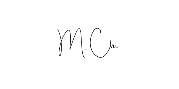 Here are the top 10 professional signature styles for the name M. Chi. These are the best autograph styles you can use for your name. M. Chi signature style 4 images and pictures png