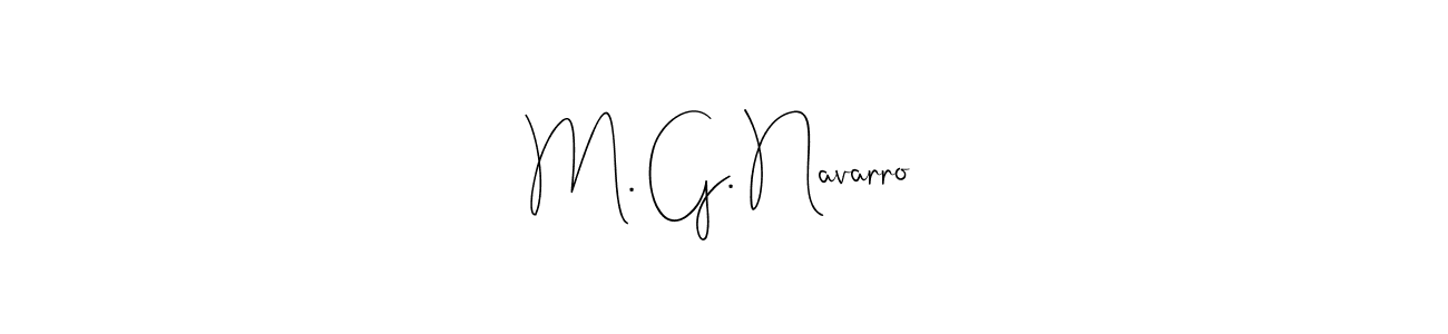 Check out images of Autograph of M. G. Navarro name. Actor M. G. Navarro Signature Style. Andilay-7BmLP is a professional sign style online. M. G. Navarro signature style 4 images and pictures png