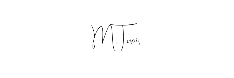 How to Draw M. Tufail signature style? Andilay-7BmLP is a latest design signature styles for name M. Tufail. M. Tufail signature style 4 images and pictures png