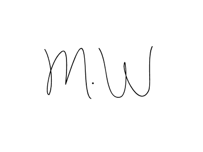 See photos of M. W official signature by Spectra . Check more albums & portfolios. Read reviews & check more about Andilay-7BmLP font. M. W signature style 4 images and pictures png