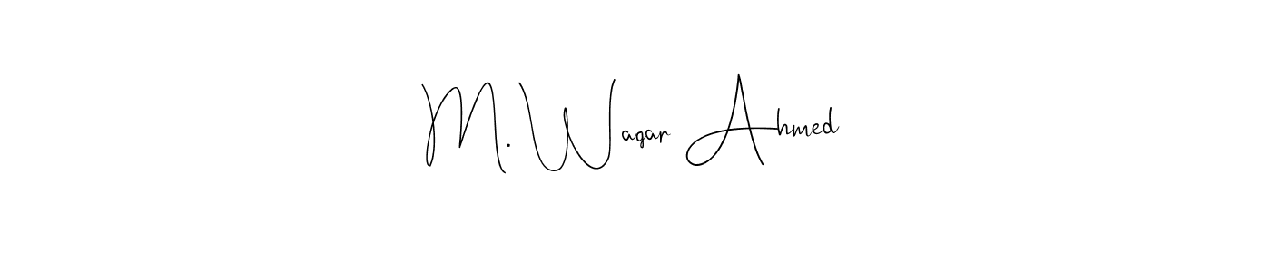 You can use this online signature creator to create a handwritten signature for the name M. Waqar Ahmed. This is the best online autograph maker. M. Waqar Ahmed signature style 4 images and pictures png
