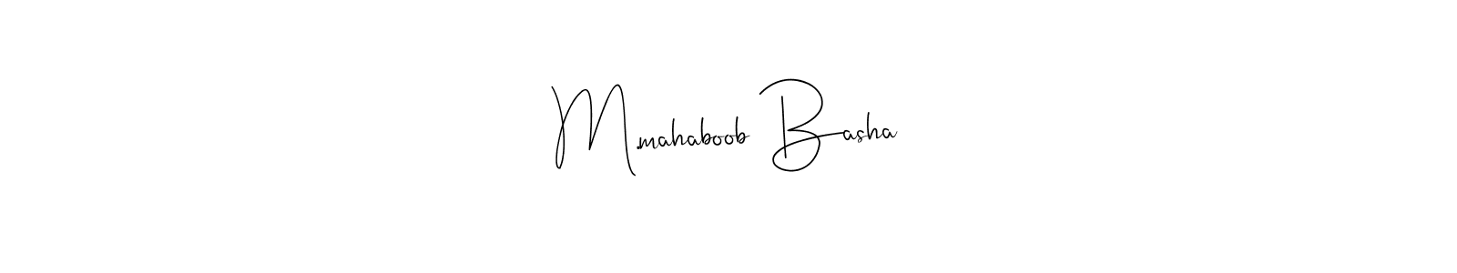 Also we have M.mahaboob Basha name is the best signature style. Create professional handwritten signature collection using Andilay-7BmLP autograph style. M.mahaboob Basha signature style 4 images and pictures png