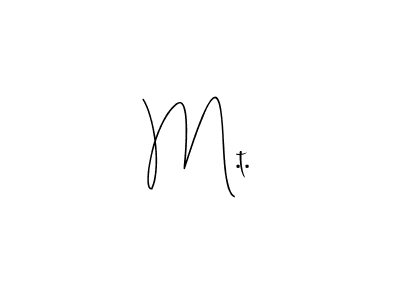 Also we have M.t. name is the best signature style. Create professional handwritten signature collection using Andilay-7BmLP autograph style. M.t. signature style 4 images and pictures png