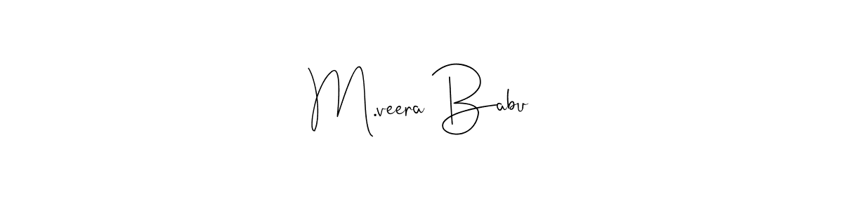 It looks lik you need a new signature style for name M.veera Babu. Design unique handwritten (Andilay-7BmLP) signature with our free signature maker in just a few clicks. M.veera Babu signature style 4 images and pictures png