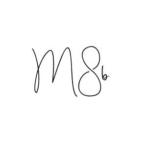 Also You can easily find your signature by using the search form. We will create M8b name handwritten signature images for you free of cost using Andilay-7BmLP sign style. M8b signature style 4 images and pictures png